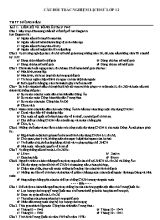 1200 Bài tập trắc nghiệm Lịch sử 12 cả năm (Có đáp án)